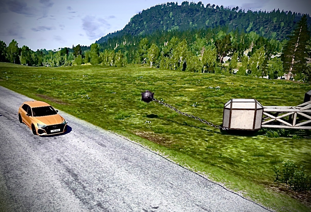 Автомобили против карусели ? BeamNG.Drive смотреть онлайн