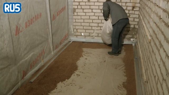 Монтаж сухой стяжки из элементов пола ГСП смотреть онлайн