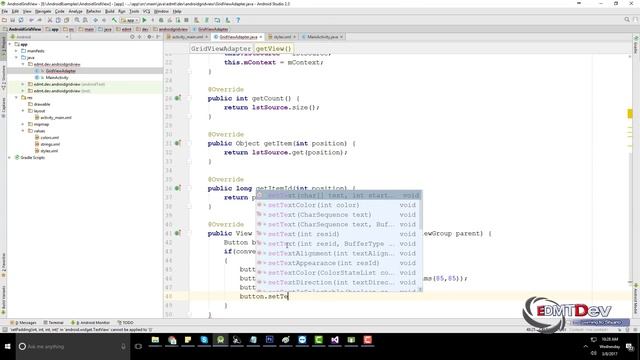 Android Studio Tutorial - Grid View смотреть онлайн