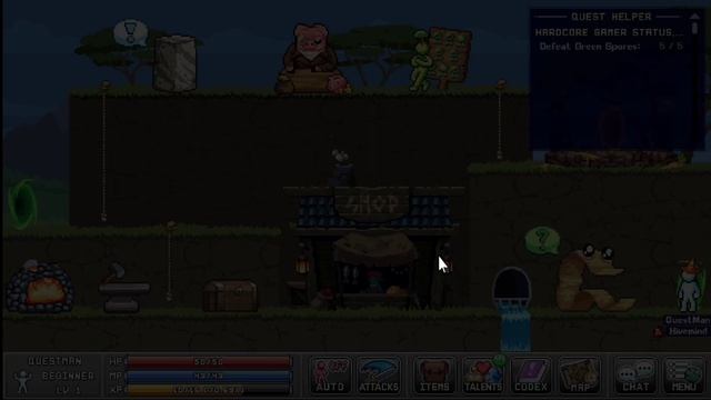 Legends of idleon Quest (Hardcor Gamer Status, Here I Come!) how to get Crimson string. смотреть онлайн
