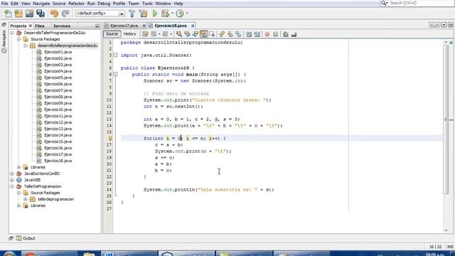 Ejercicio18 (JAVA) - SERIE FIBONACCI MODIFICADA смотреть онлайн
