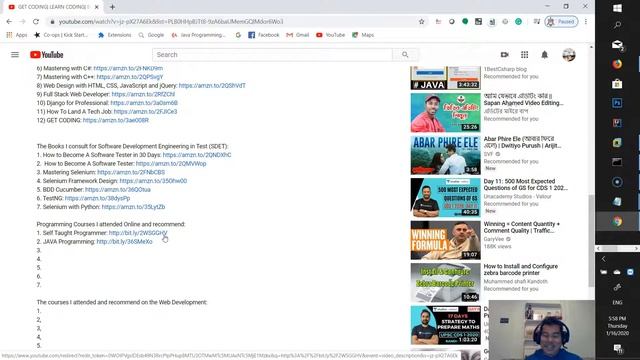 MASTERING JAVA| GET CODING| THE SELF-TAUGHT PROGRAMMER| WEB смотреть онлайн