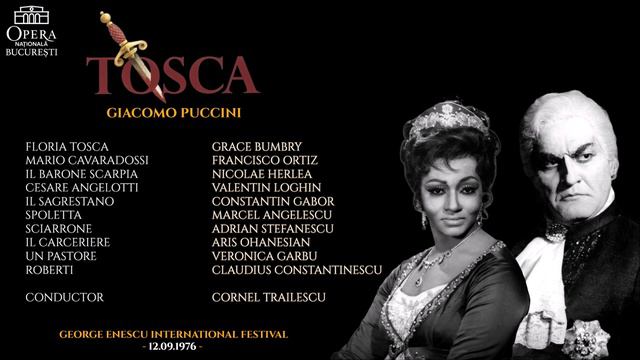PUCCINI - TOSCA - (BUMBRY, ORTIZ, HERLEA, LOGHIN, GABOR, GARBU) - TRAILESCU - ONB 12.09.1976 смотреть онлайн