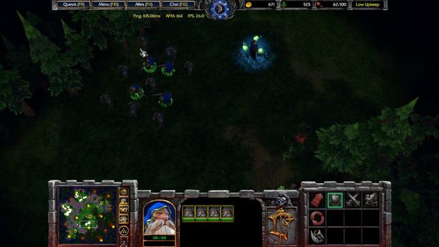Warcraft 3 - Foot Rifleman vs Frosty fiend смотреть онлайн