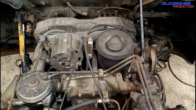 Hino EF750 V8 Engine View смотреть онлайн