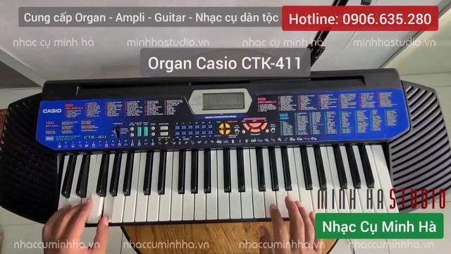 Demo Organ Yamaha PSR-200 | Casio CTK-411 | Yamaha PSS-390 | Casio CTK-50 | NHẠC CỤ MINH HÀ смотреть онлайн