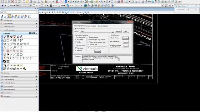Managing title blocks - Excel to MicroStation смотреть онлайн