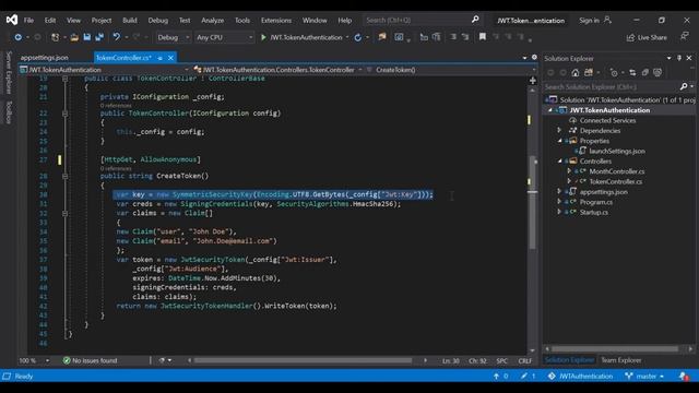 JWT Authentication - Part IV смотреть онлайн