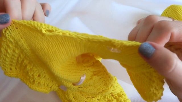 Детское платье "Солнышко"? Анонс мастер-класса #вязание #knitting #crochet смотреть онлайн