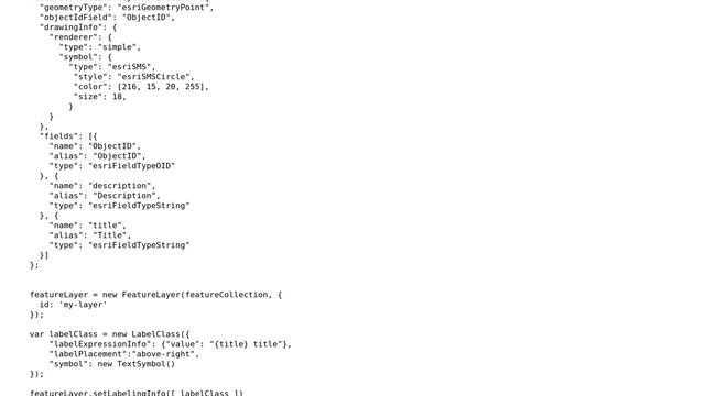 GIS: Why ArcGIS JavaScript text label does not show on feature? смотреть онлайн