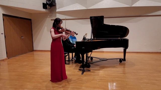 Kabalevsky Violin Concerto in C Major, Mvt 1-- 4/1/22 смотреть онлайн