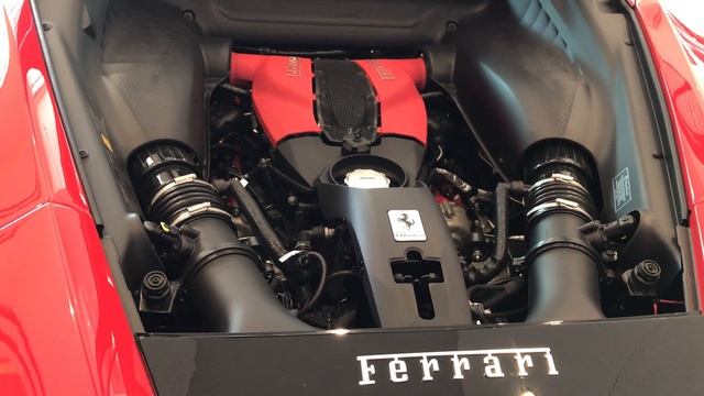 Engine 2020 Ferrari F8 Tributo V8 - 90° twin turbo 710 hp смотреть онлайн