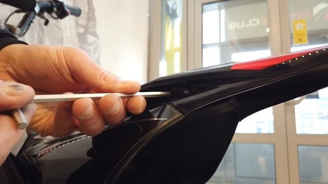 Снятие заднего крыла BUTCH X1 X2 rear fender takeoff removing change смотреть онлайн