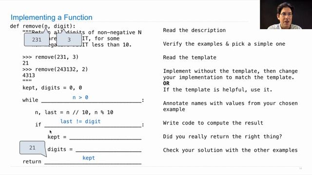 Implementing Functions смотреть онлайн
