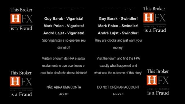 HFX is a FRAUD смотреть онлайн