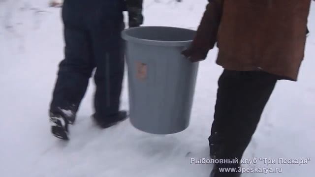 Зарыбление и ловля форели! 27-12-2012 смотреть онлайн