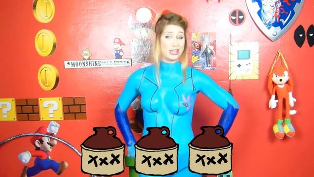 Zero Suit Samus Body Paint cosplay! Aran Metroid Prime 2 The Other M Mission Cosplay Episode 11 смотреть онлайн