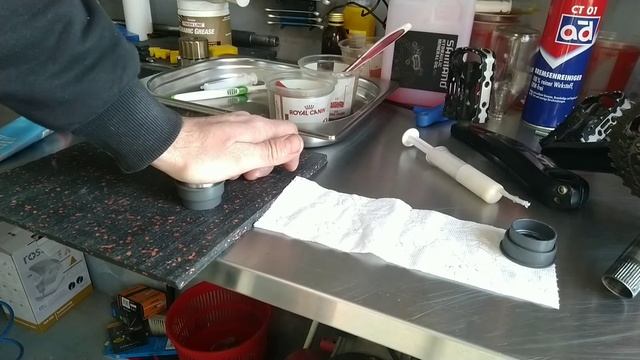 Сервис системы шатунов Shimano с кареткой Pressfit