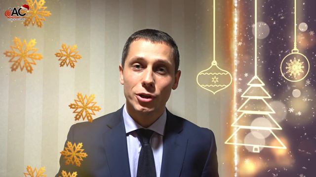 Новогоднее поздравление Юрия Борзаковского смотреть онлайн