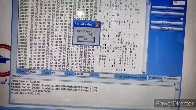 HYUNDAI I20 ODOMETER READING / UPA USB 1.3