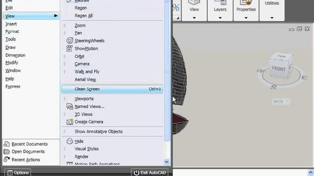 autocad 2009_ 3D Part 1-3 смотреть онлайн