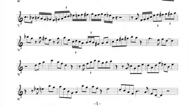 Sonny Rollins Moritat a k a Mack The Knife Saxophone Colossus Transcribed by Jacob thomas смотреть онлайн