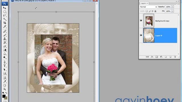 Turn your photo's into greetings cards using Photoshop смотреть онлайн