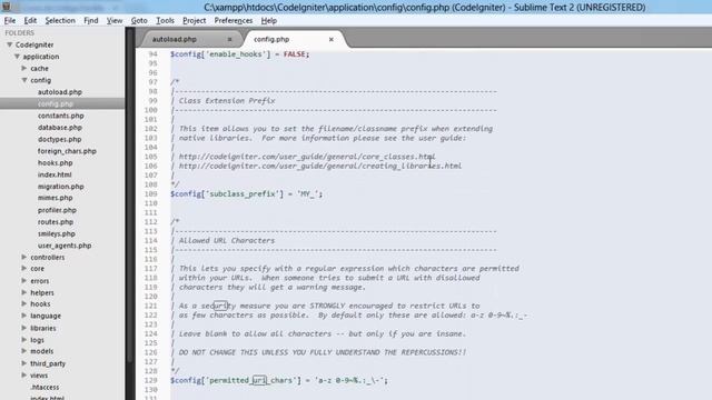 CodeIgniter 16: Autoload y URL Helper смотреть онлайн