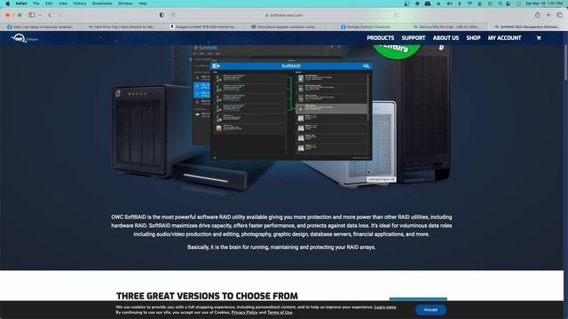 Classic Mac Pro SoftRAID with Paragon NTFS Windows and macOS. Transcend JetDrive. смотреть онлайн