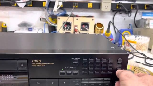 Sony CDP-X111ES CD Player смотреть онлайн
