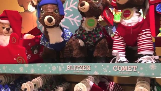 США.Рождественские покупки.Мастерская для детей "Build-a-bear" смотреть онлайн