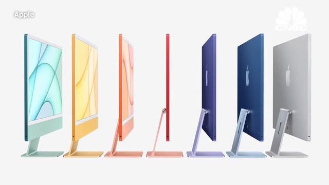Apple announces new iMac models that come in different colors, advanced camera and mic systems смотреть онлайн