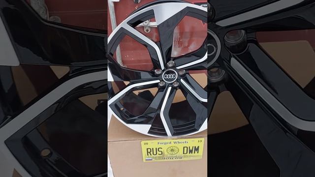 Кованые диски R22 на AUDI Q7 Q8. #кованыедиски #audi #audiq7 #audiq8
