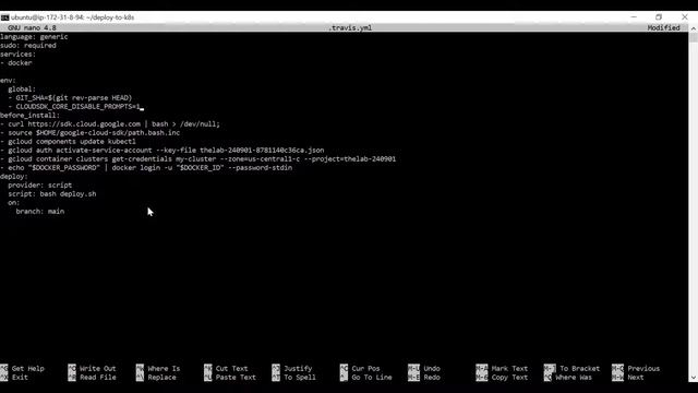 4. Static App Deployment to GKE with Travis-CI смотреть онлайн