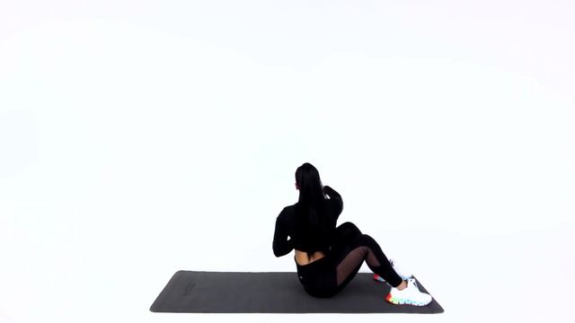 Подъёмы на пресс удары в диагональ. Как накачать пресс, техника упражнения.