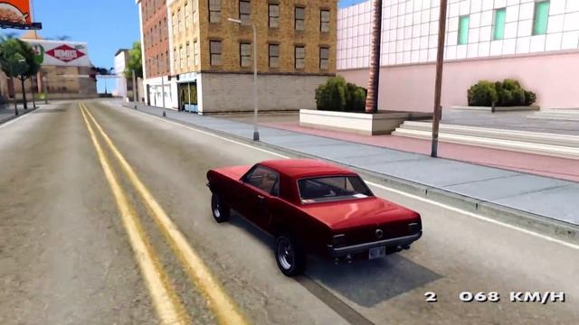 Ford Mustang GT 289 Hardtop Coupe 1965 - GTA San Andreas _REVIEW смотреть онлайн