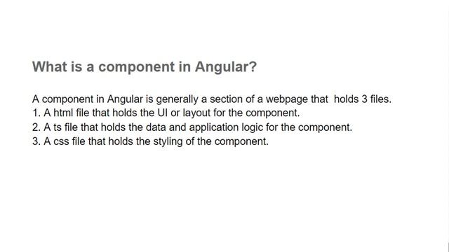 Angular Introduction | What is Angular | Folder Structure of Angular смотреть онлайн