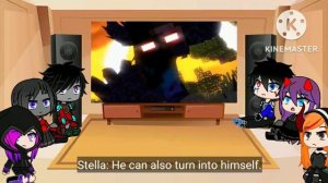 Rainimator friends react to «War of Change» - A  Minecraft Music Video Part 3