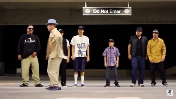 Chicano Pop Lock Dancing