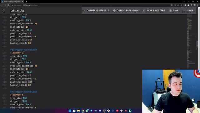 Ajustes Offset Cr Touch na Ender 3 S1 Plus para o deslocamento da sonda com Sonic Pad/Klipper смотреть онлайн