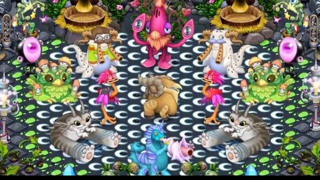ПОЛНАЯ ПЕСНЯ ОСТРОВА МИФОВ + КАЛЬПРИЗ | My singing monsters смотреть онлайн