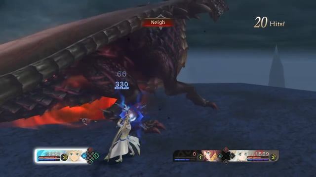 Tales of Zestiria [PS4] Playthrough Part 73 - Boss Dragon Eizen / Edna 2nd Mystic Arte смотреть онлайн