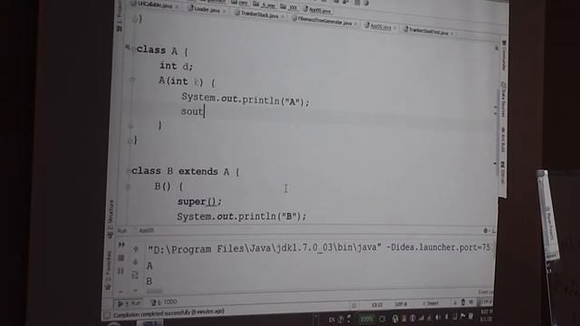 Java Core April: OOP. Лекция #25. (часть 2) смотреть онлайн