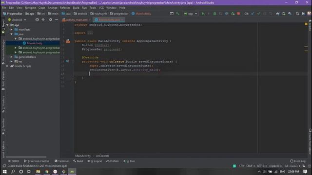[Android Tutorial] Chapter 15: ProgressBar And CountDownTimer смотреть онлайн