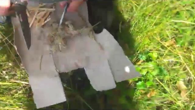 Испытание огнива в лесу. смотреть онлайн