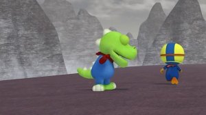 [Пингвиненок Пороро 4 Сезон] 4 Серия Кронг-великан.