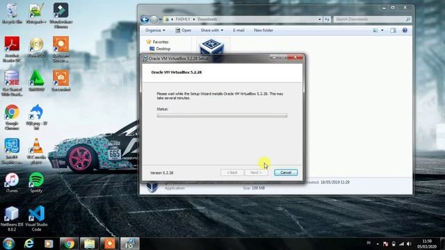 TUTORIAL INSTALL VIRTUAL BOX DI WINDOWS 7 смотреть онлайн