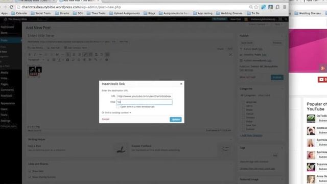♥How to add Social Media Icons to Wordpress| Charlotte's Beauty Bible♥ смотреть онлайн