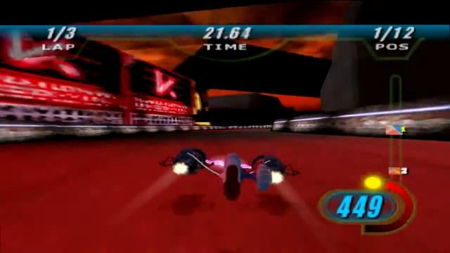 Star Wars: Episode l Racer Walkthrough Part 2 - Mon Gazza Speedway смотреть онлайн