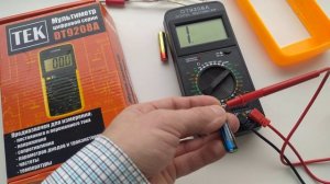 DT9208A Мультиметр ТЕК